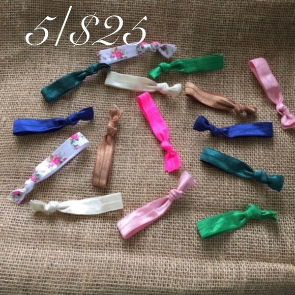 LitlStitches Accessories - 🌵 Mystery Hair Tie Bundle-8 Pack